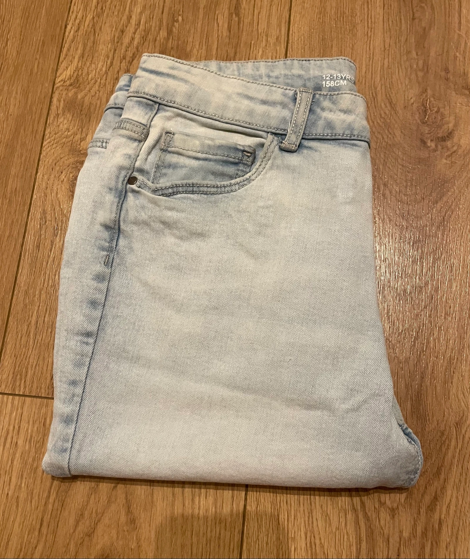 Bermuda jeans com bolsos – photo 6